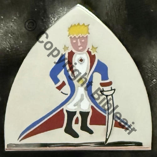 1956  A0819 2025circa 3eDRILLE EIV.2.12 COGNAC  DUSEAUX Bol fenetre oval Dos irreg scintillant Src.walkyrie.1945 75Eur02.26 